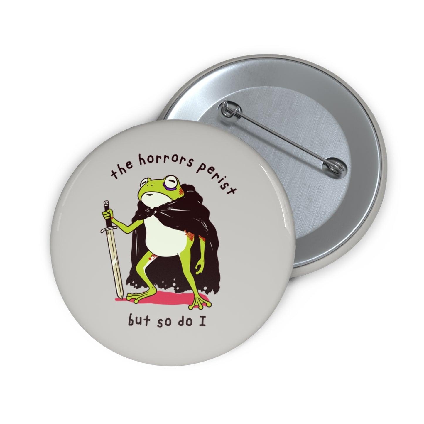 Hand 'Em Over Pin Button