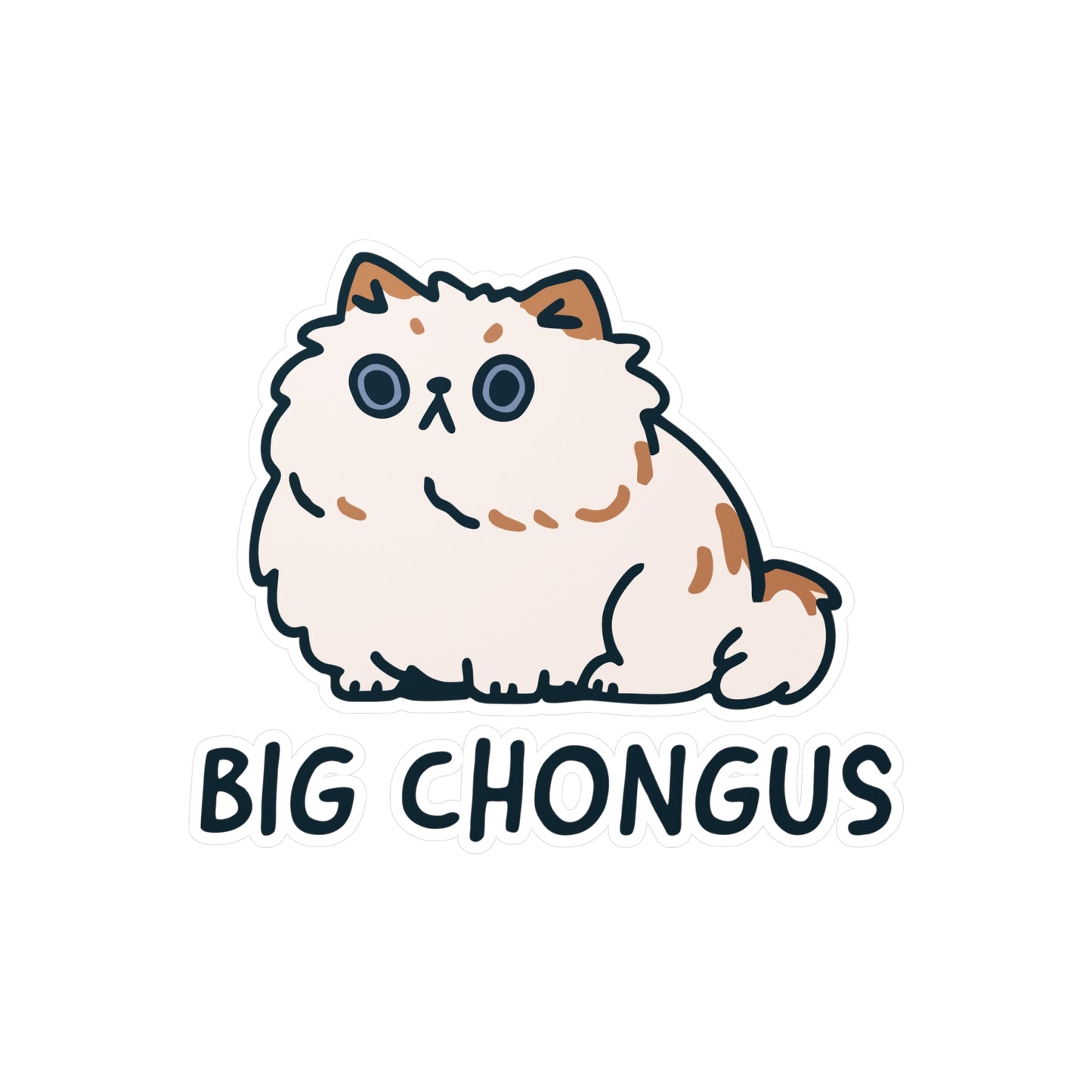 Big Chongus Cat Sticker