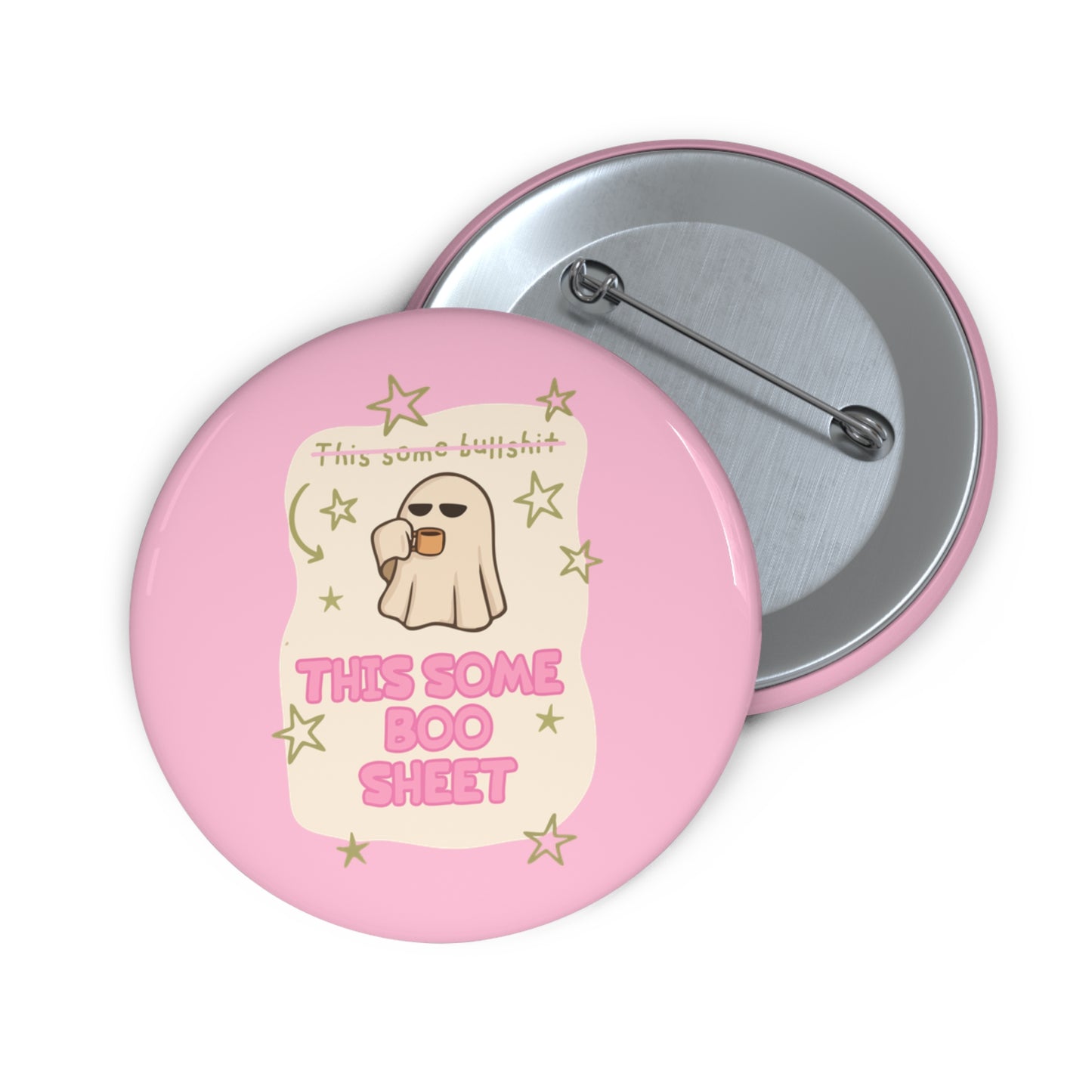 This Some Boo Sheet Pin Badge