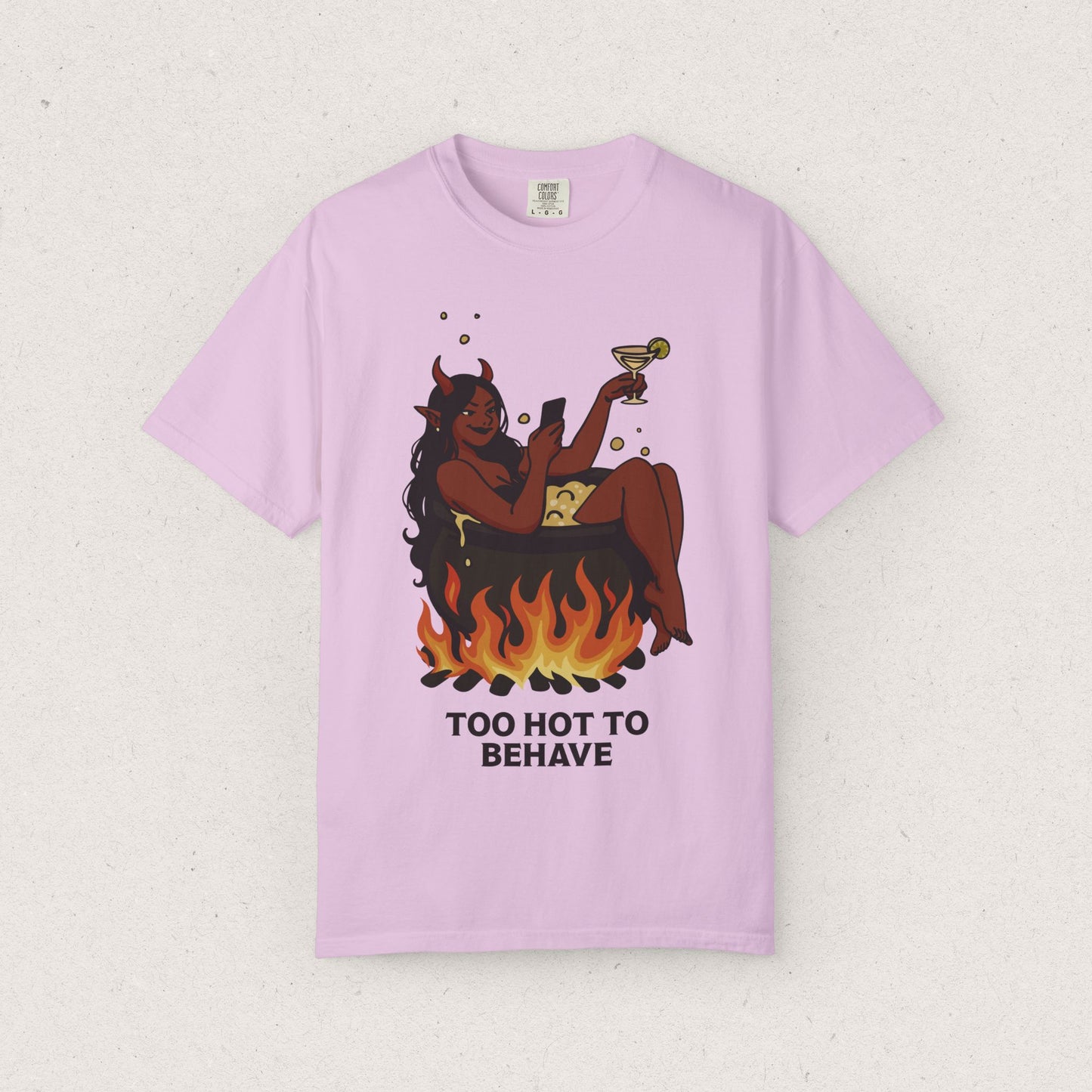Too Hot to Behave Devil Girl T-shirt