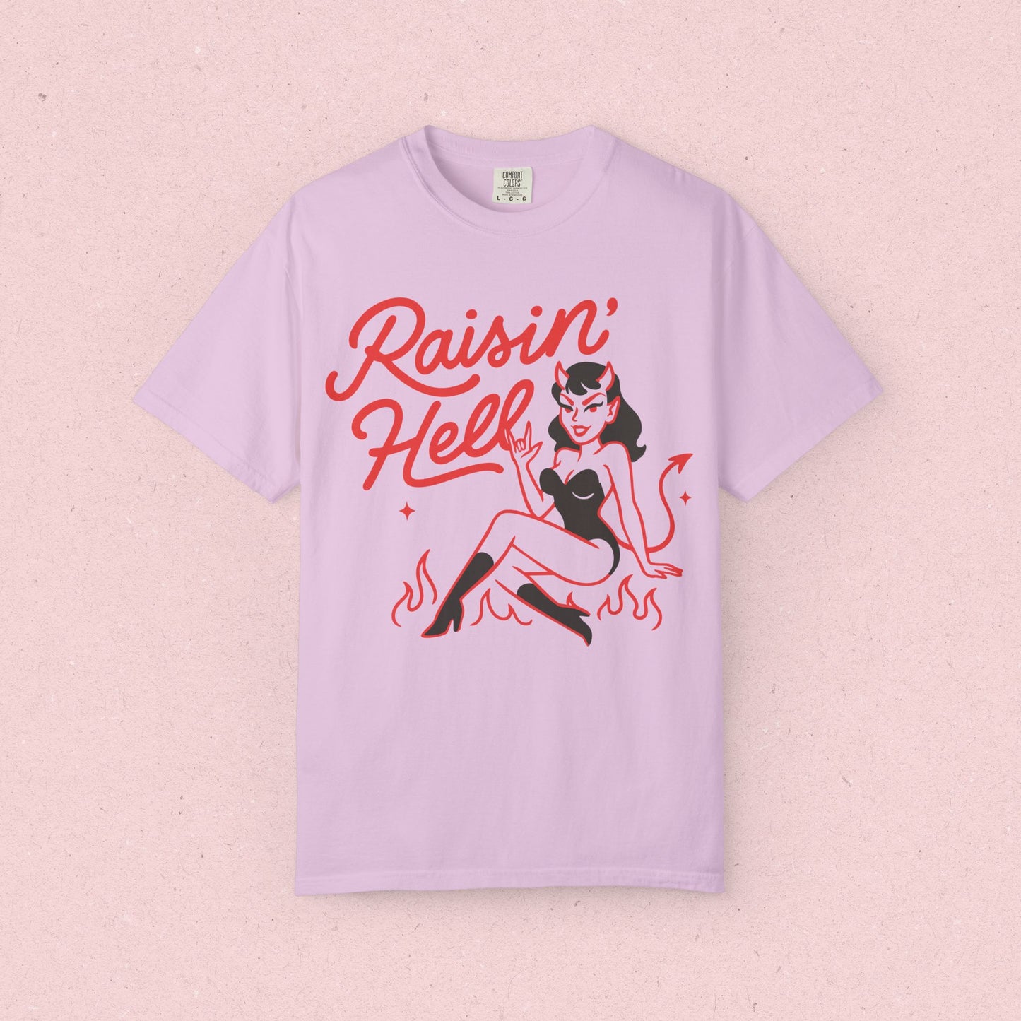 Raisin' Hell Devil Girl T-Shirt