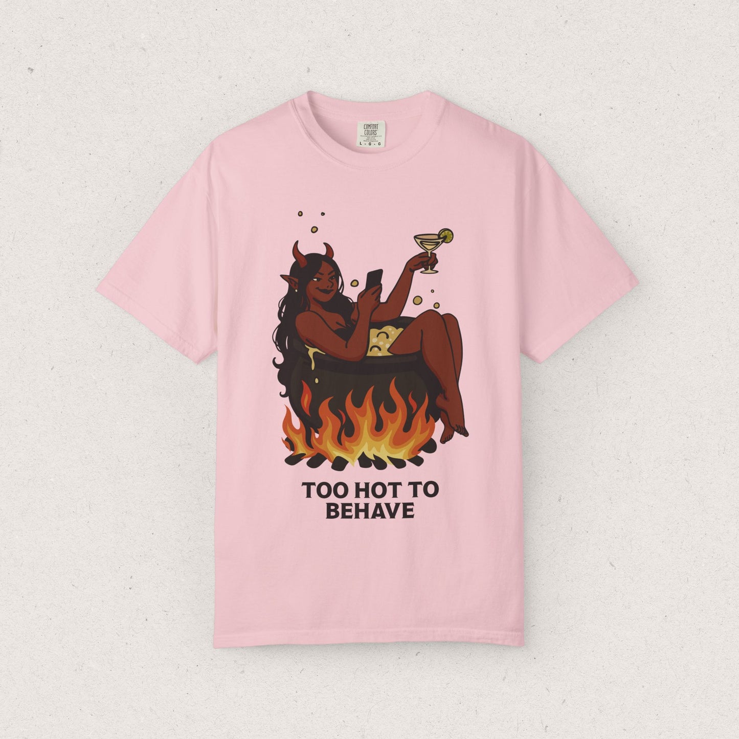 Too Hot to Behave Devil Girl T-shirt