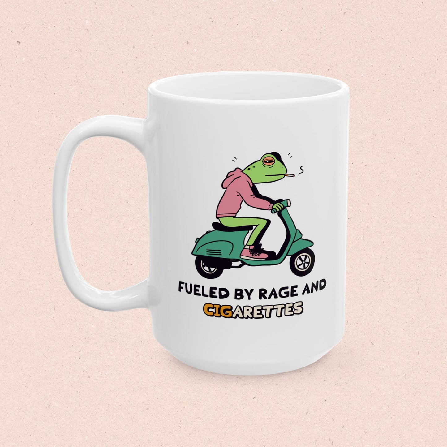 Fueled by Coffee and Cigarettes Mug