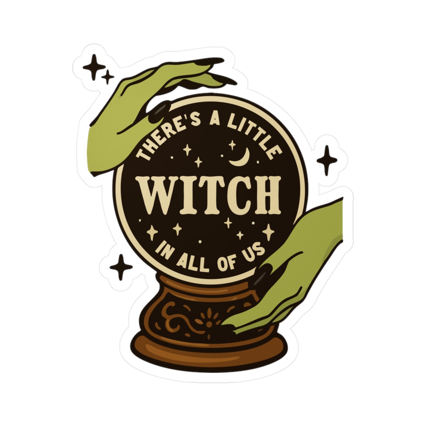 There's a Little Witch in All of Us Sticker