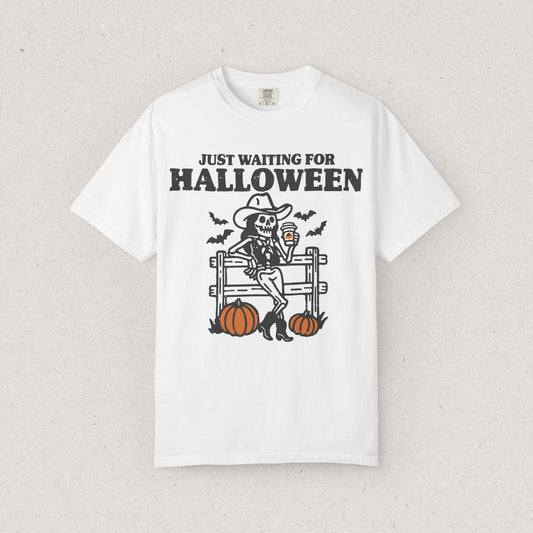 Just Waiting for Halloween T-shirt