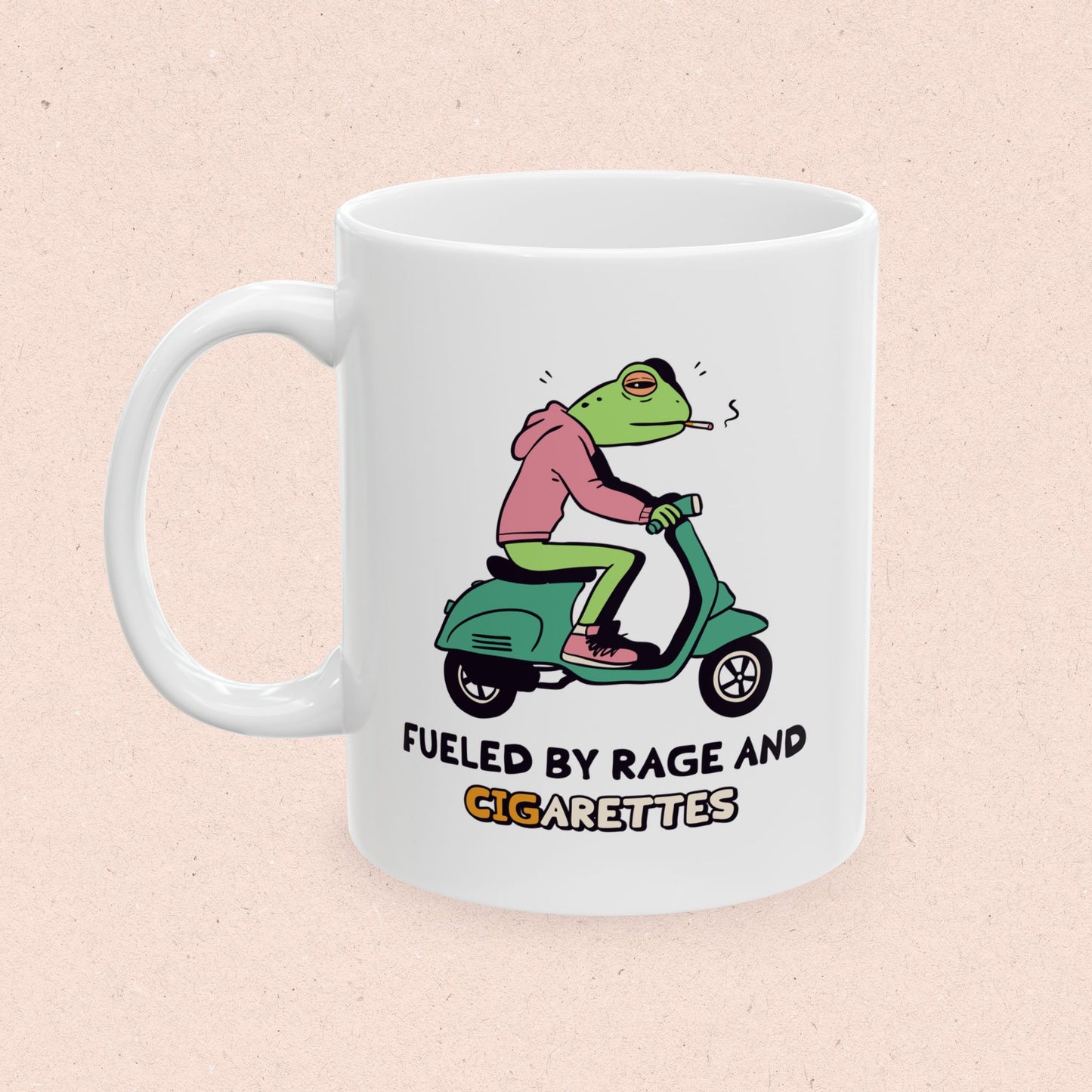 Fueled by Coffee and Cigarettes Mug