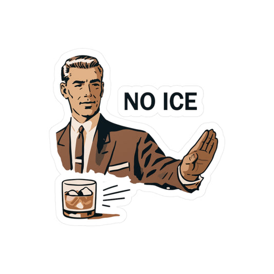 No 'ICE' Anti ICE Sticker