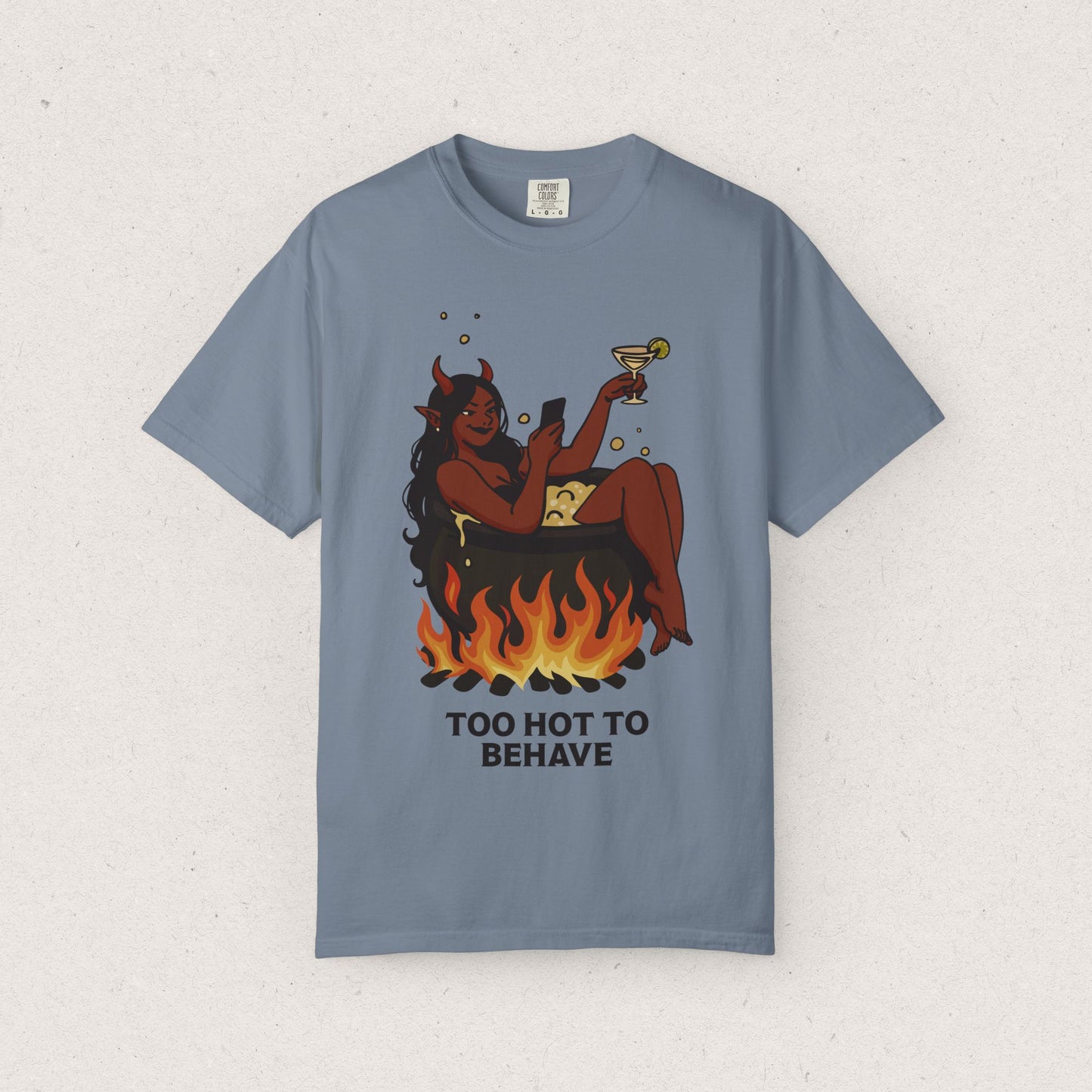Too Hot to Behave Devil Girl T-shirt