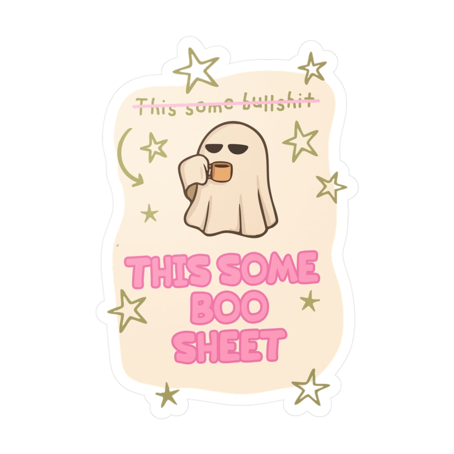 This Some Boo Sheet Sticker