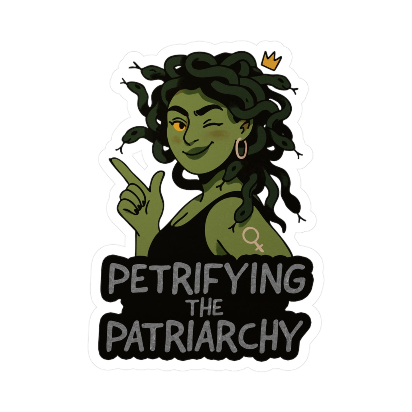 Petrifying the Patriarchy Sticker