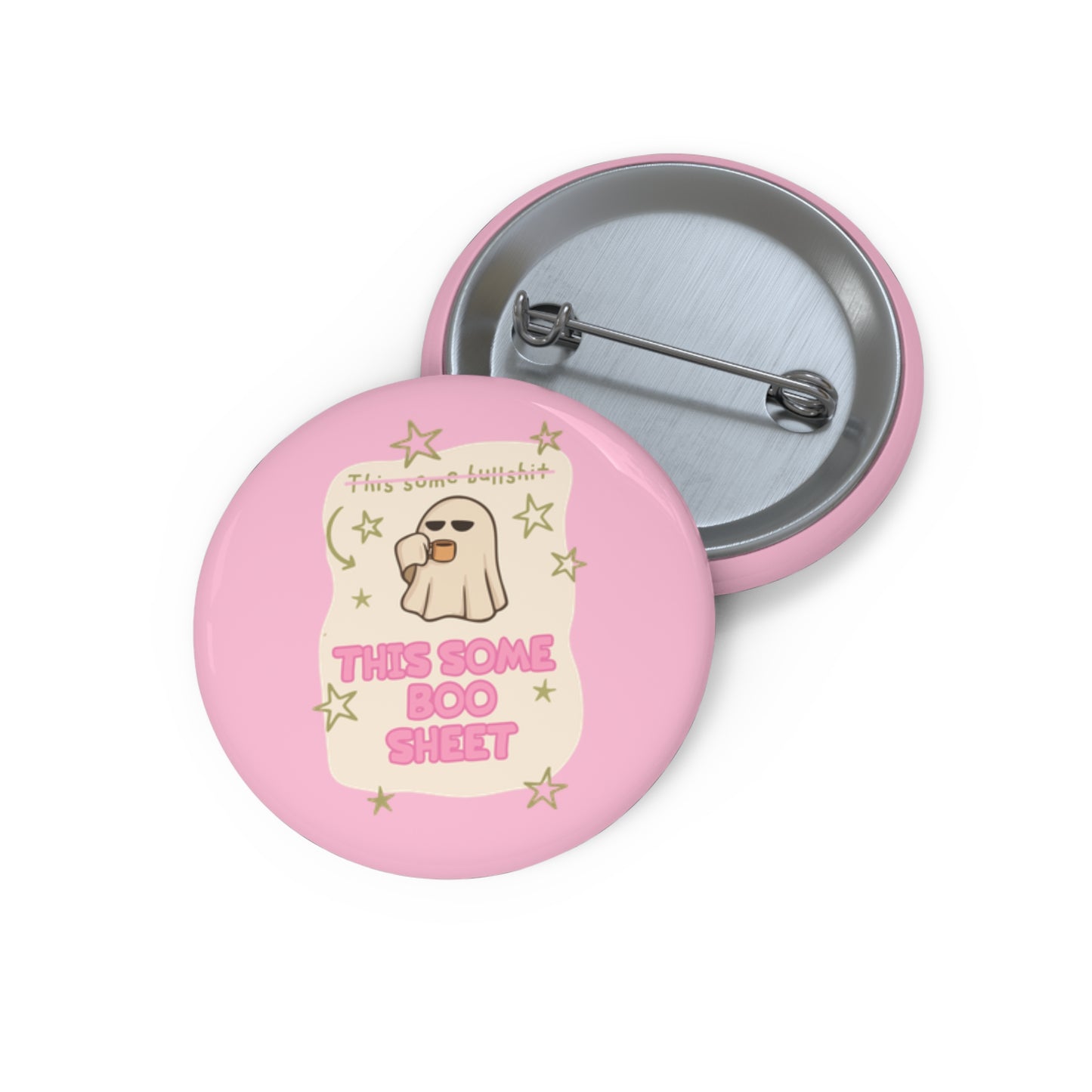 This Some Boo Sheet Pin Badge