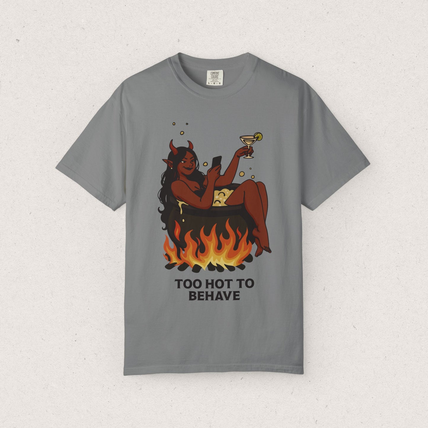 Too Hot to Behave Devil Girl T-shirt