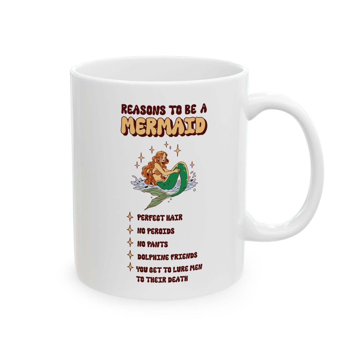 Reasons to be a Mermaid Mug