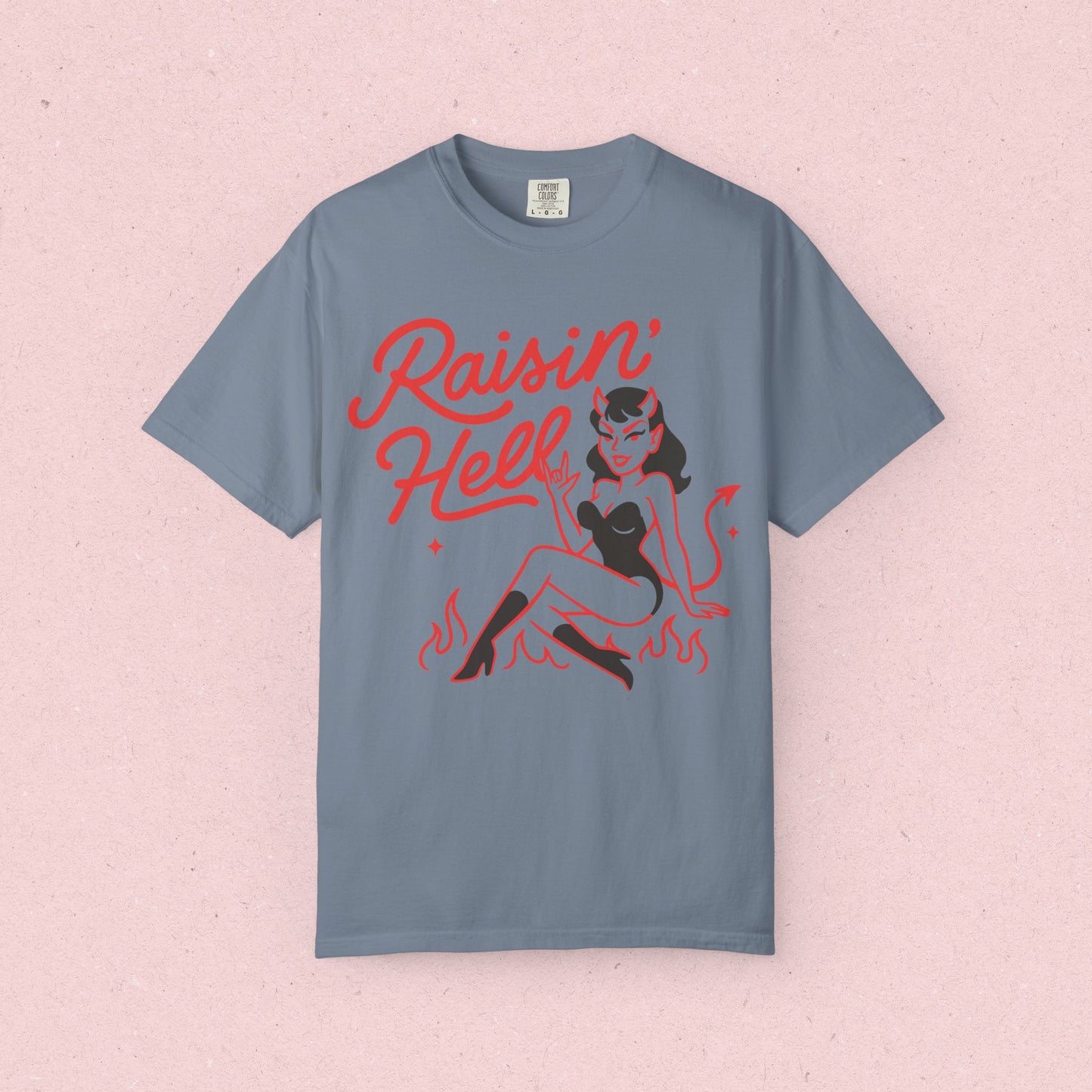 Raisin' Hell Devil Girl T-Shirt