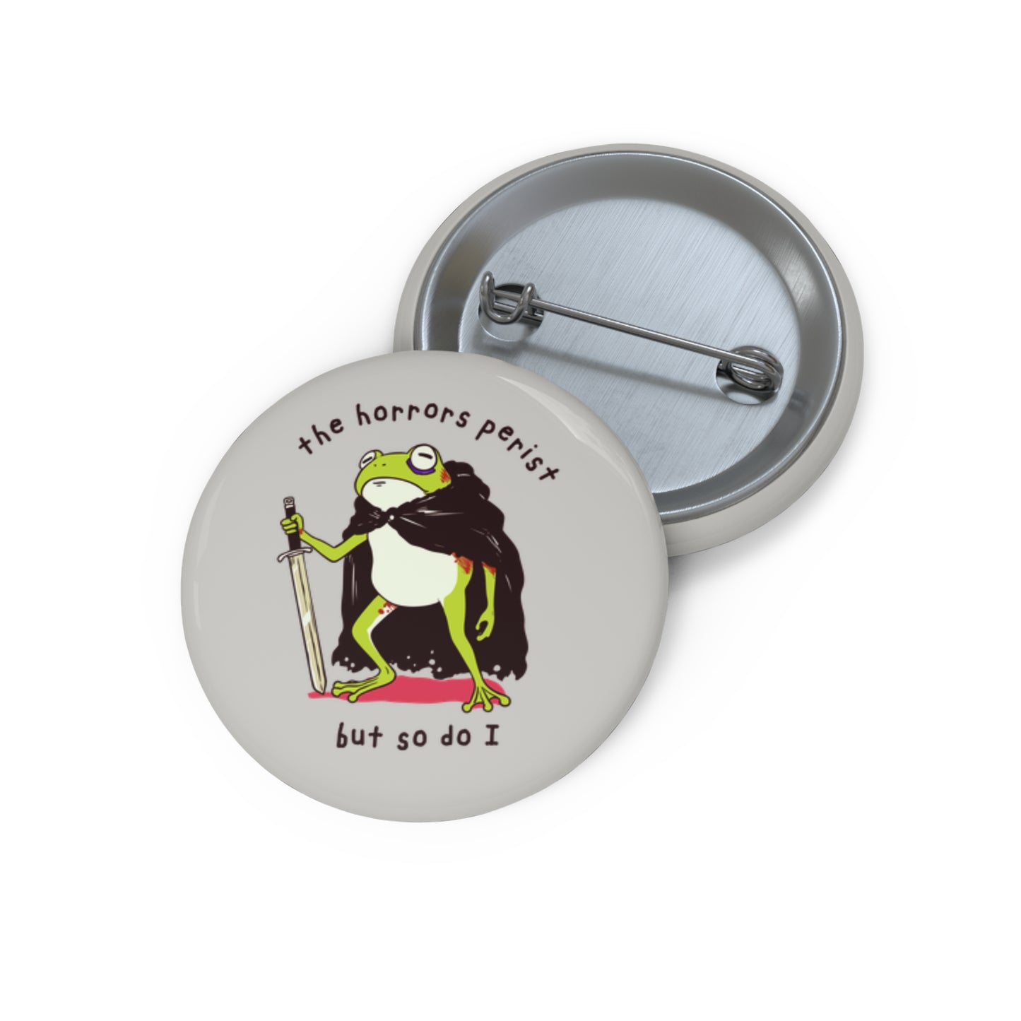 Hand 'Em Over Pin Button