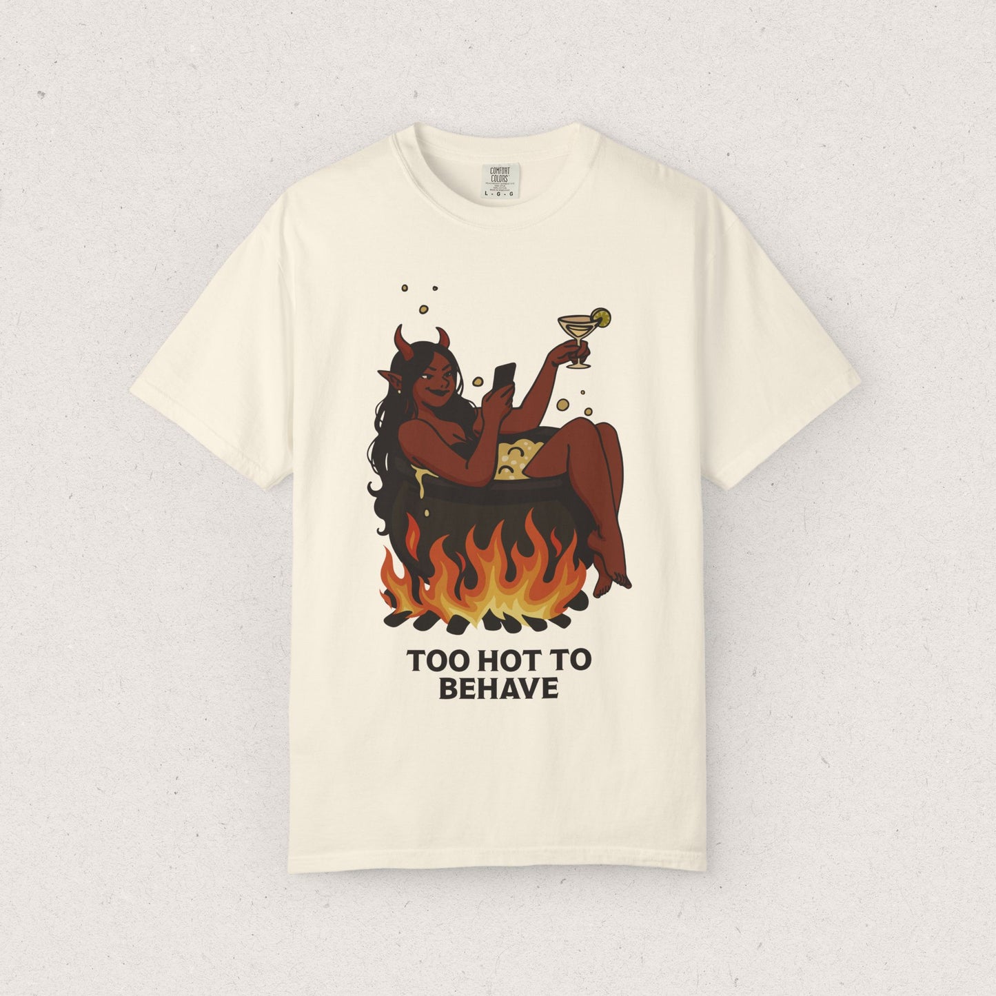 Too Hot to Behave Devil Girl T-shirt