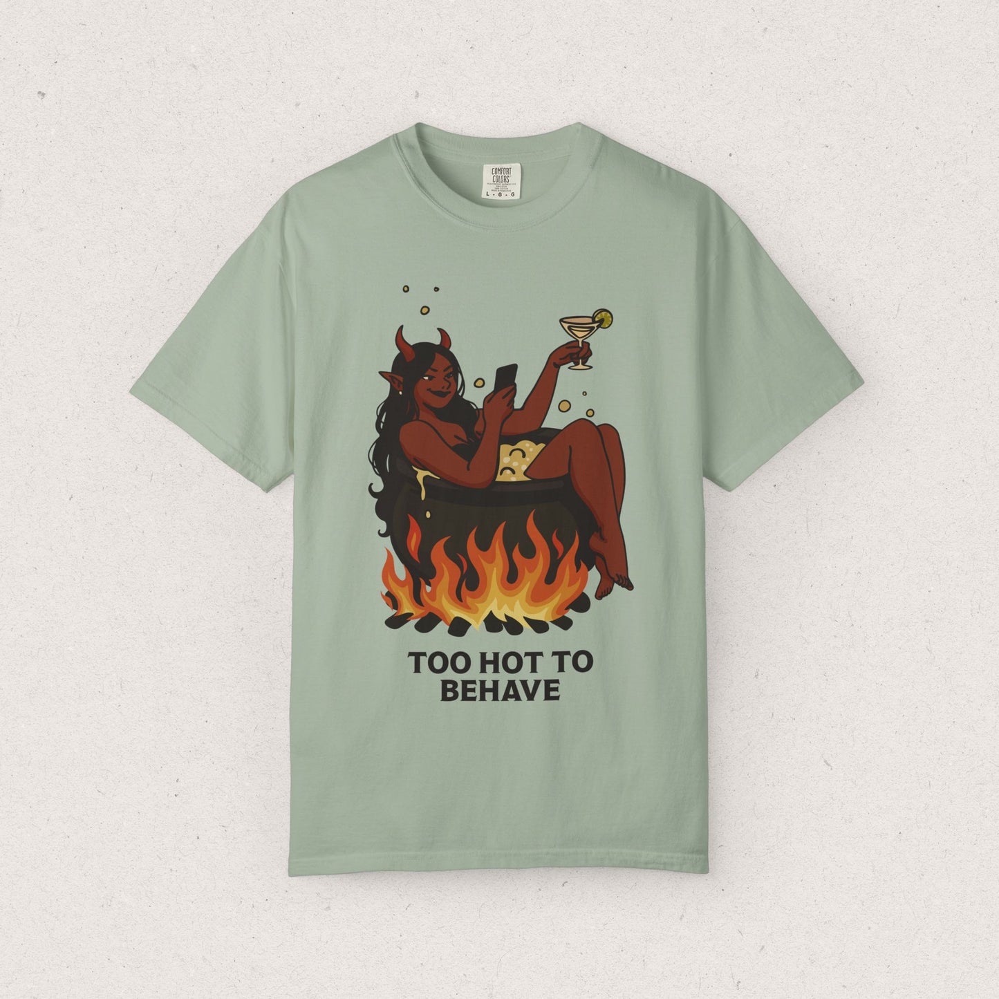 Too Hot to Behave Devil Girl T-shirt