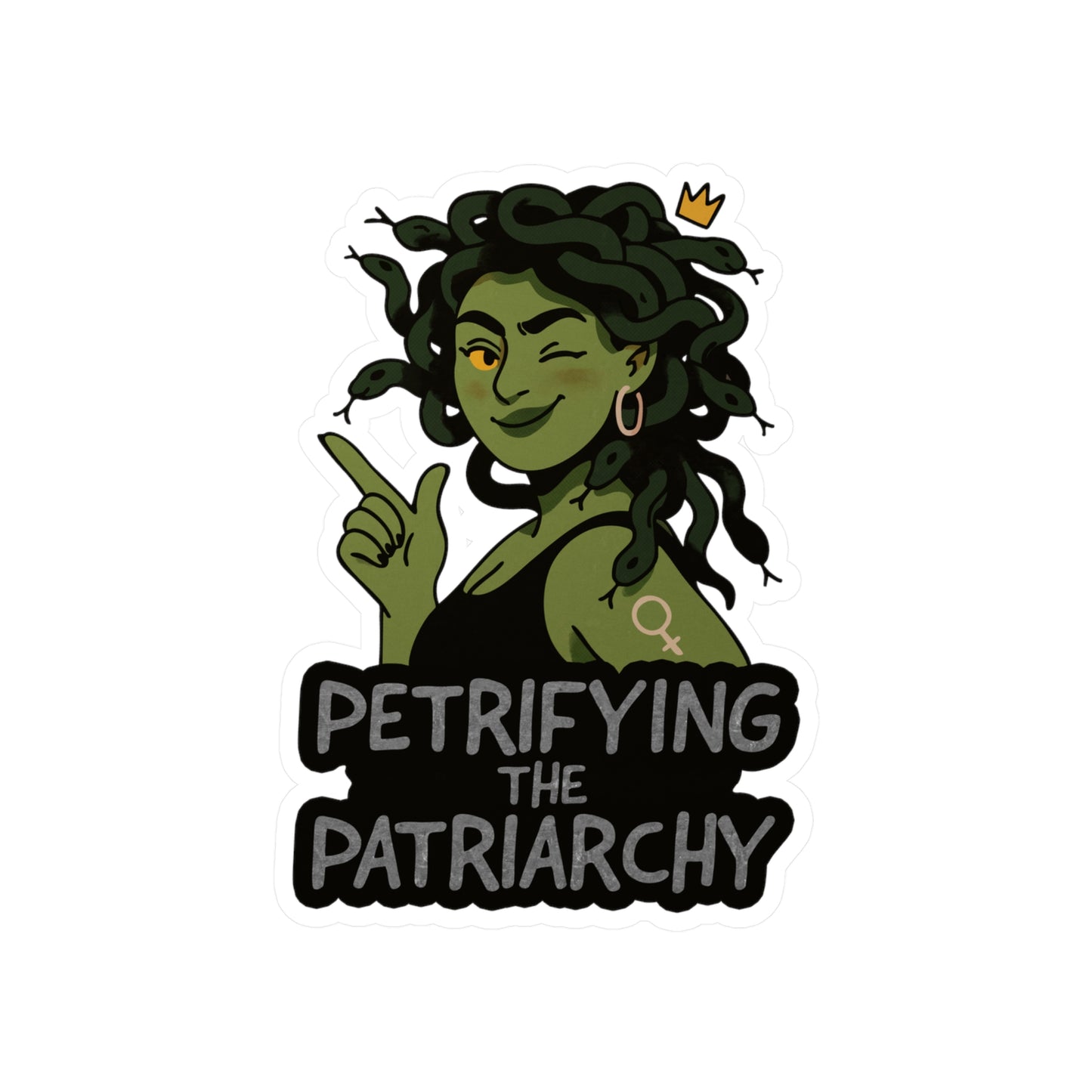 Petrifying the Patriarchy Sticker