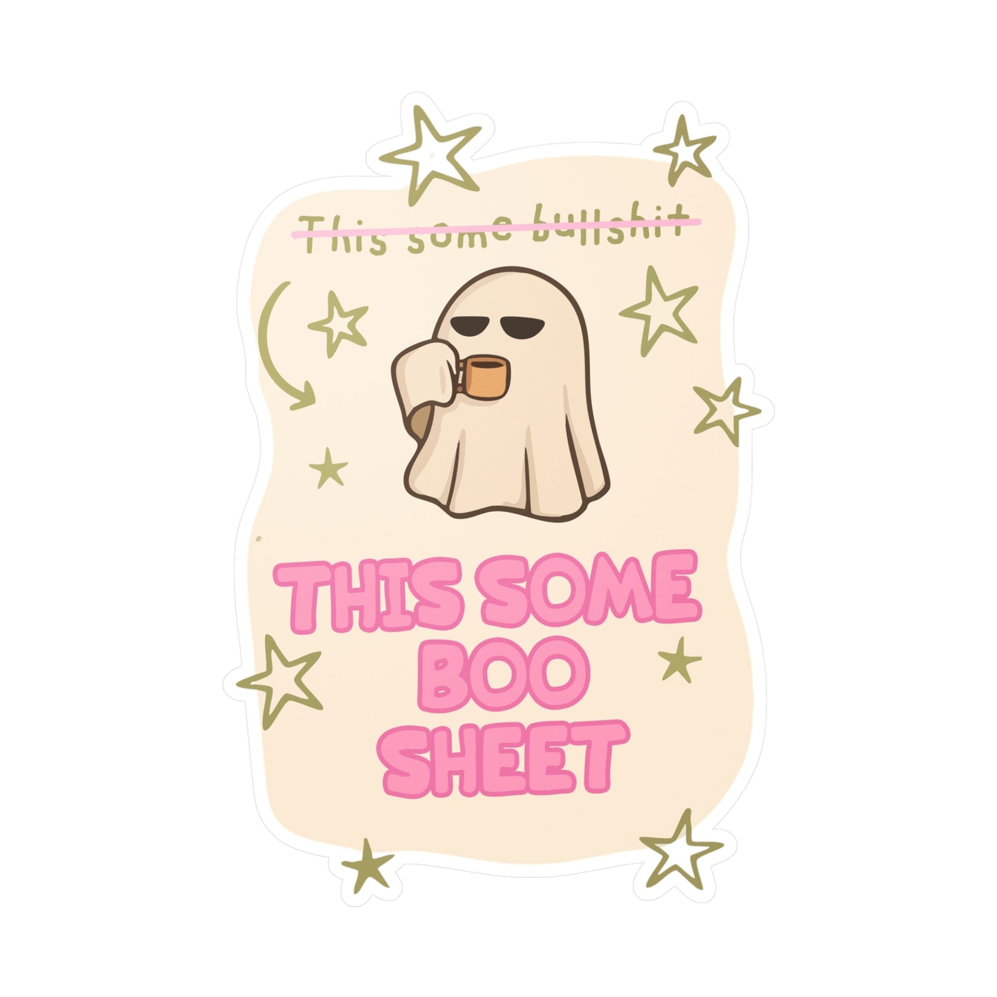 This Some Boo Sheet Sticker