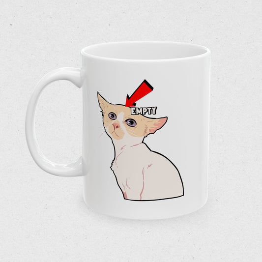 Brain Empty Meme Mug