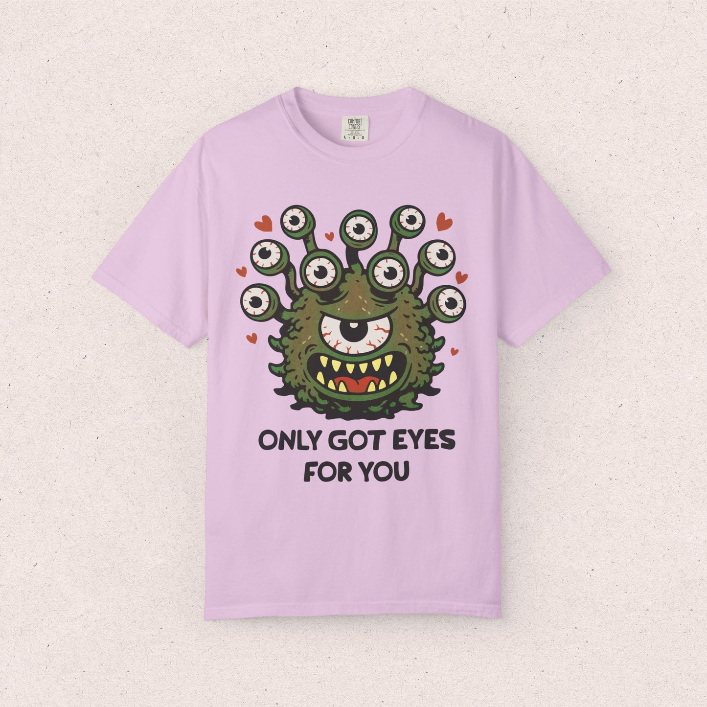 Only Got Eyes For You T-Shirt — Cute Monster Valentine Tee