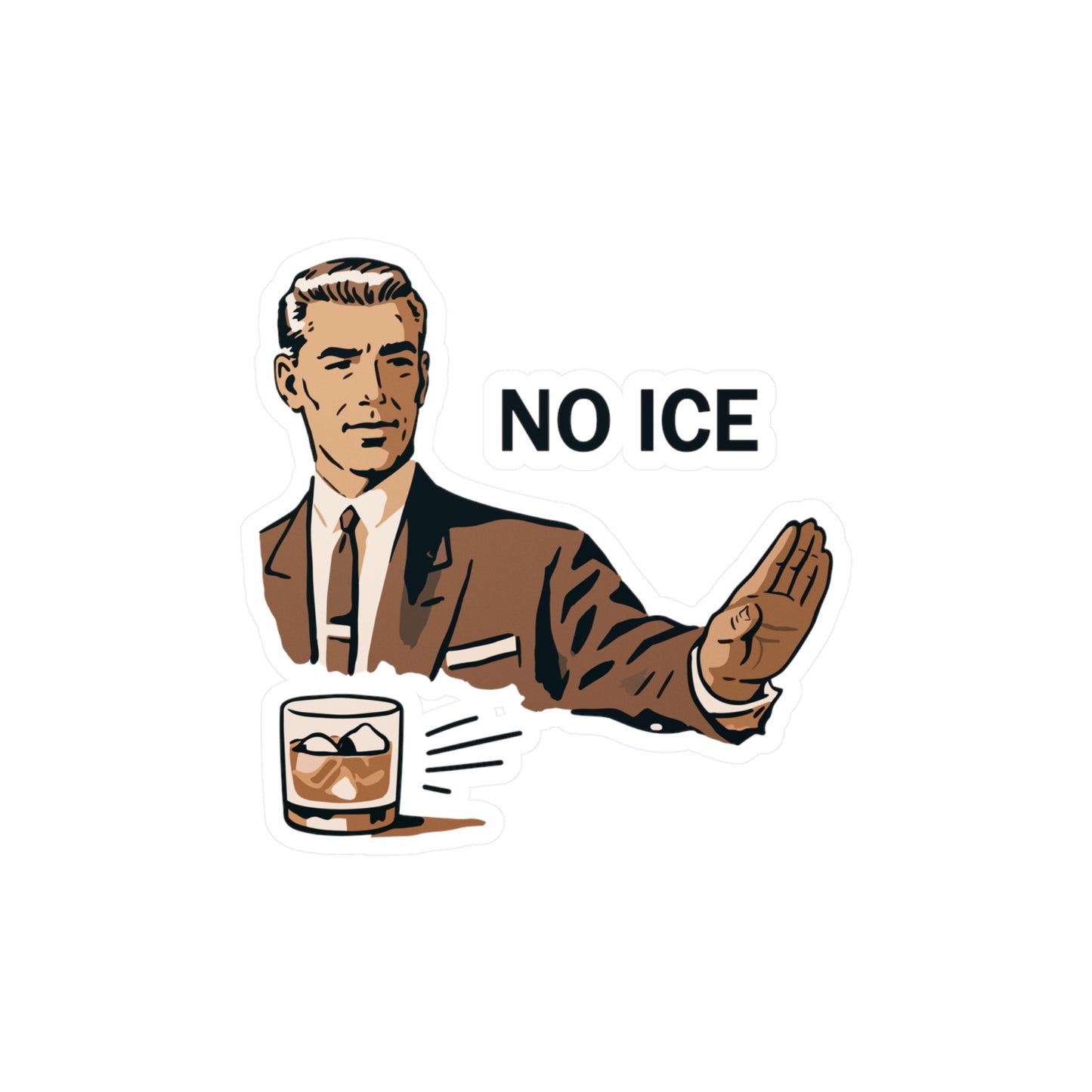 No 'ICE' Anti ICE Sticker