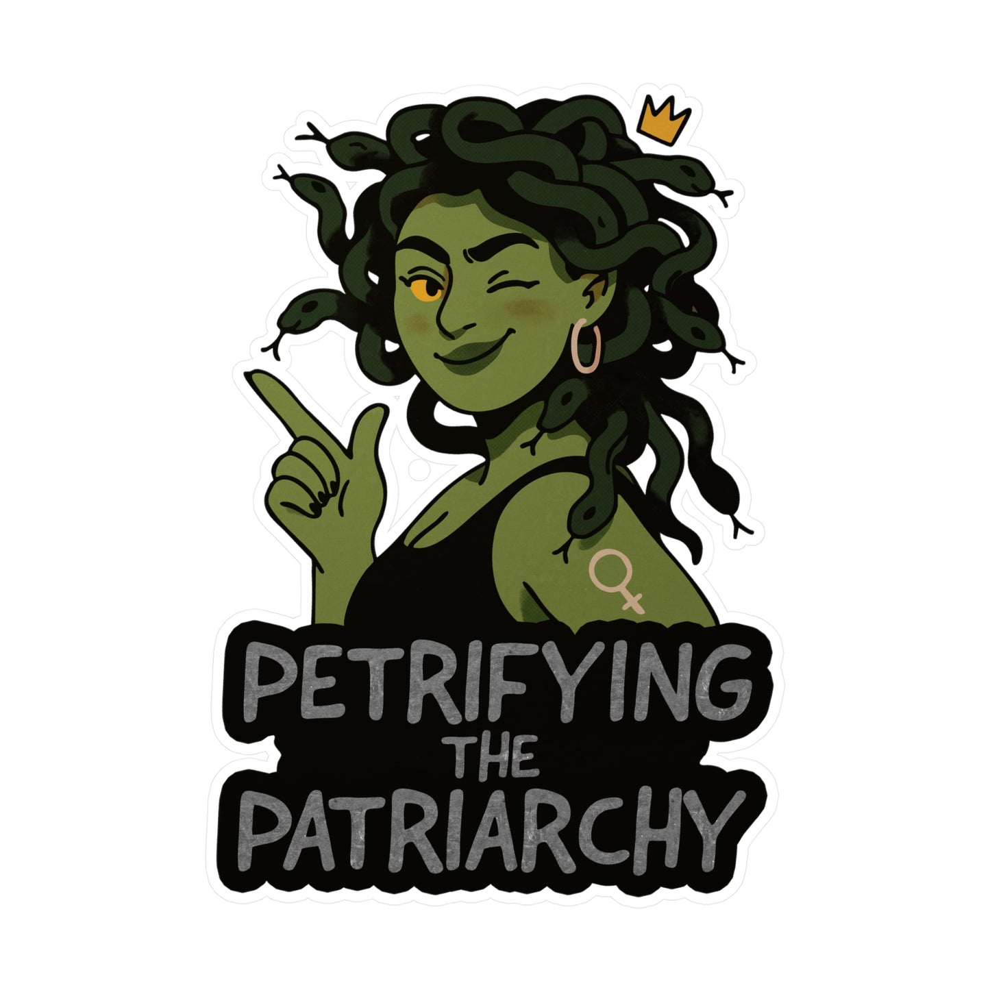 Petrifying the Patriarchy Sticker