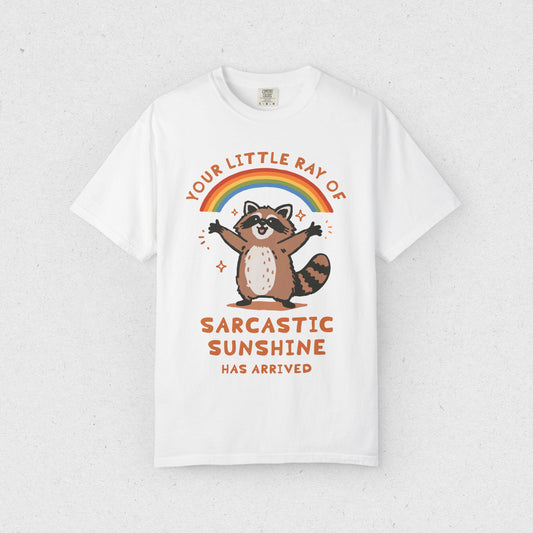 Sarcastic Sunshine Raccoon T-Shirt