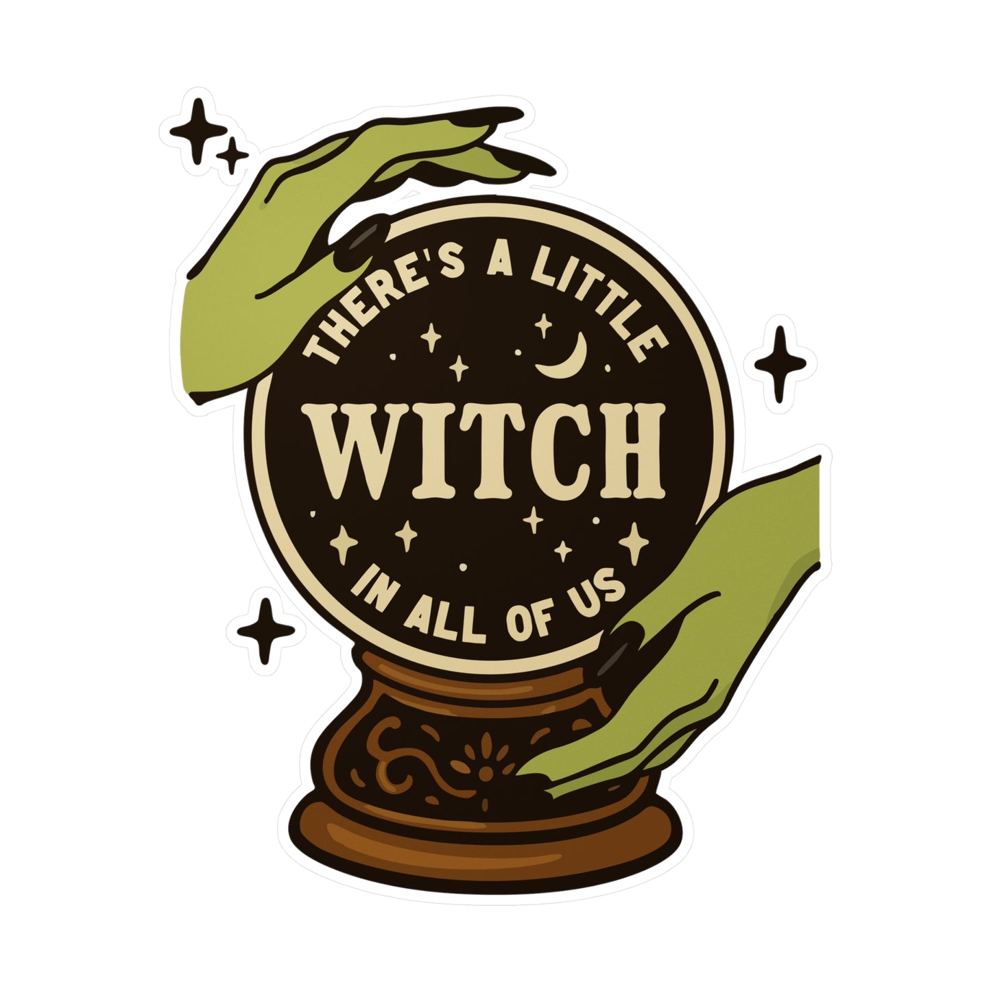 There's a Little Witch in All of Us Sticker